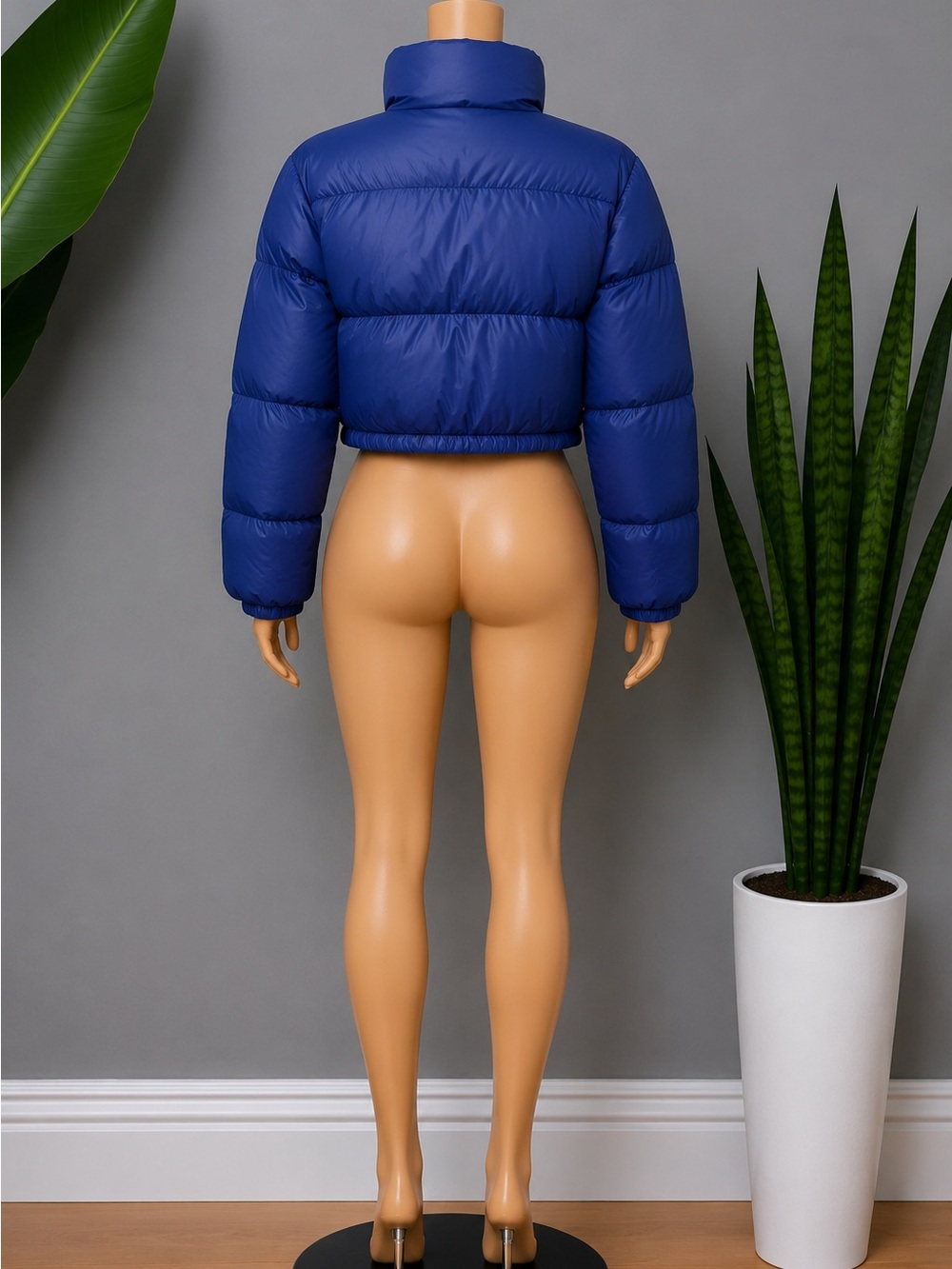Puff Crop Jacket - Picture 2 of 3